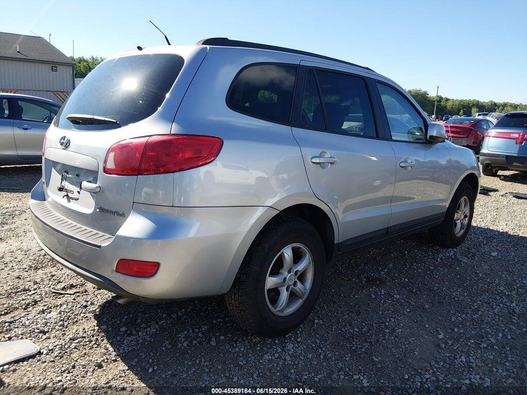 5NMSG13DX8H181628 2008 HYUNDAI SANTA FE photo no. 4