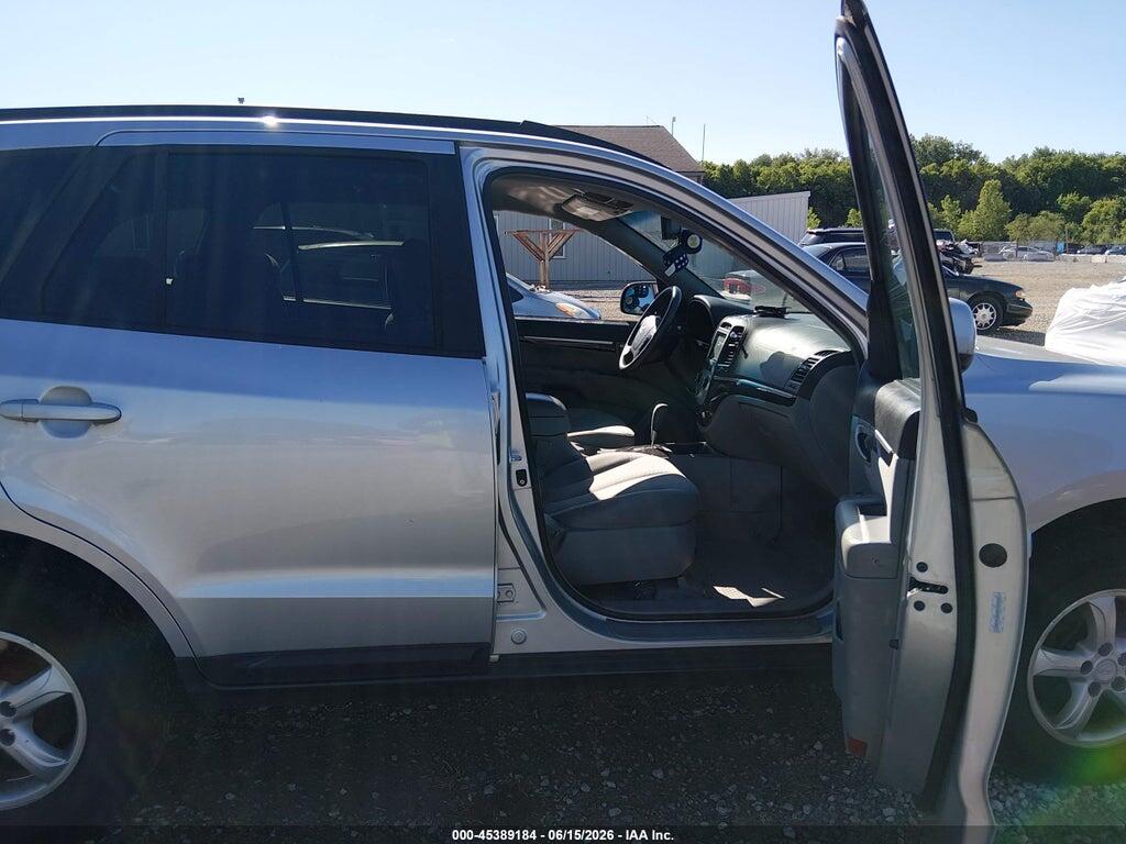 5NMSG13DX8H181628 2008 HYUNDAI SANTA FE photo no. 5