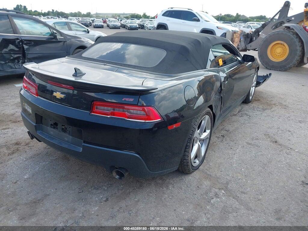 2G1FF3D34F9206282 2015 CHEVROLET CAMARO photo no. 4