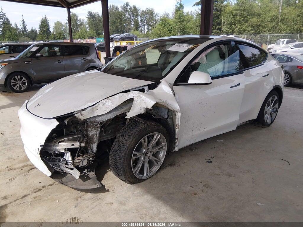 7SAYGAEE4PF827006 2023 TESLA MODEL Y photo no. 2