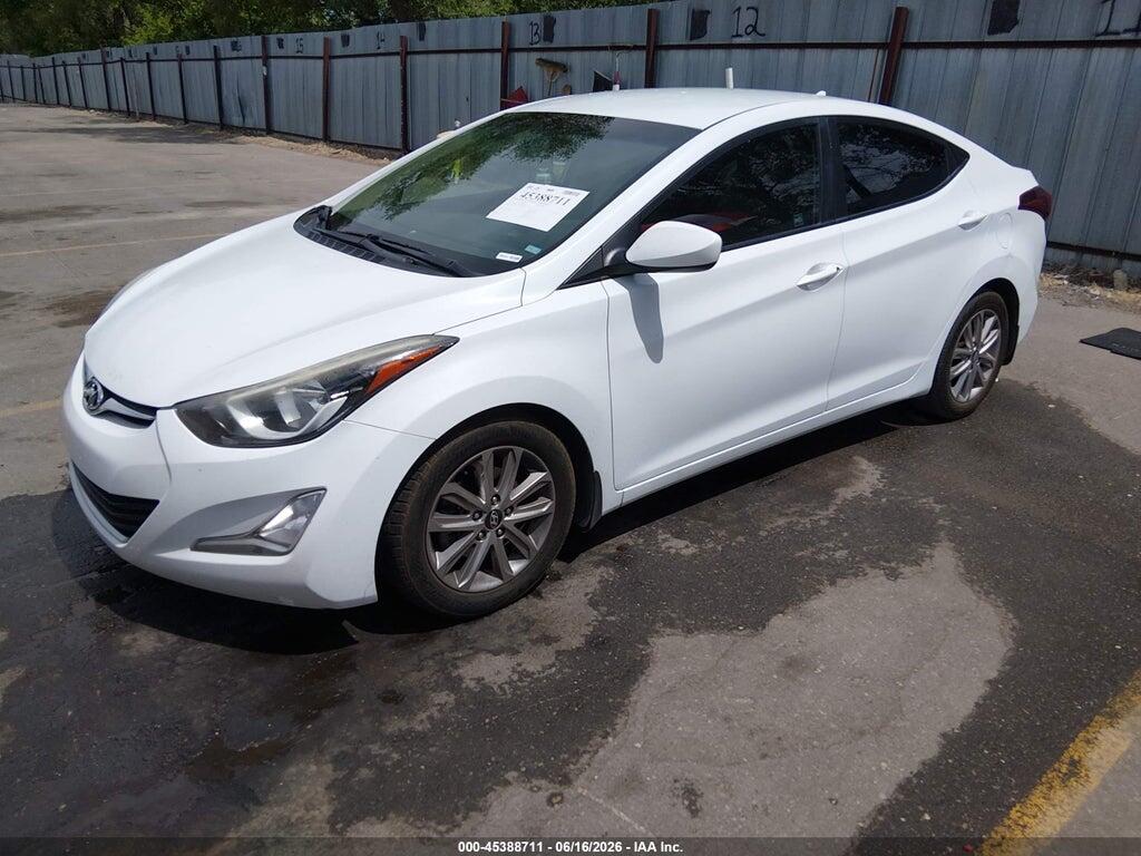 5NPDH4AE2FH588894 2015 HYUNDAI ELANTRA photo no. 2