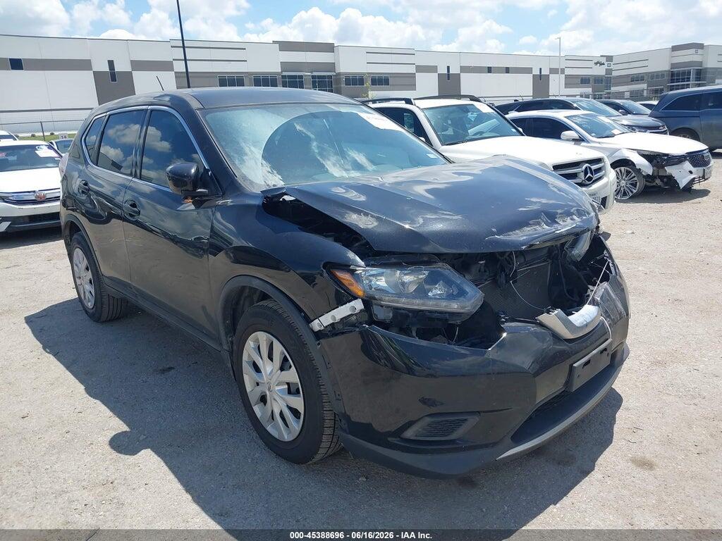 KNMAT2MT0GP608565 2016 NISSAN ROGUE photo no. 1
