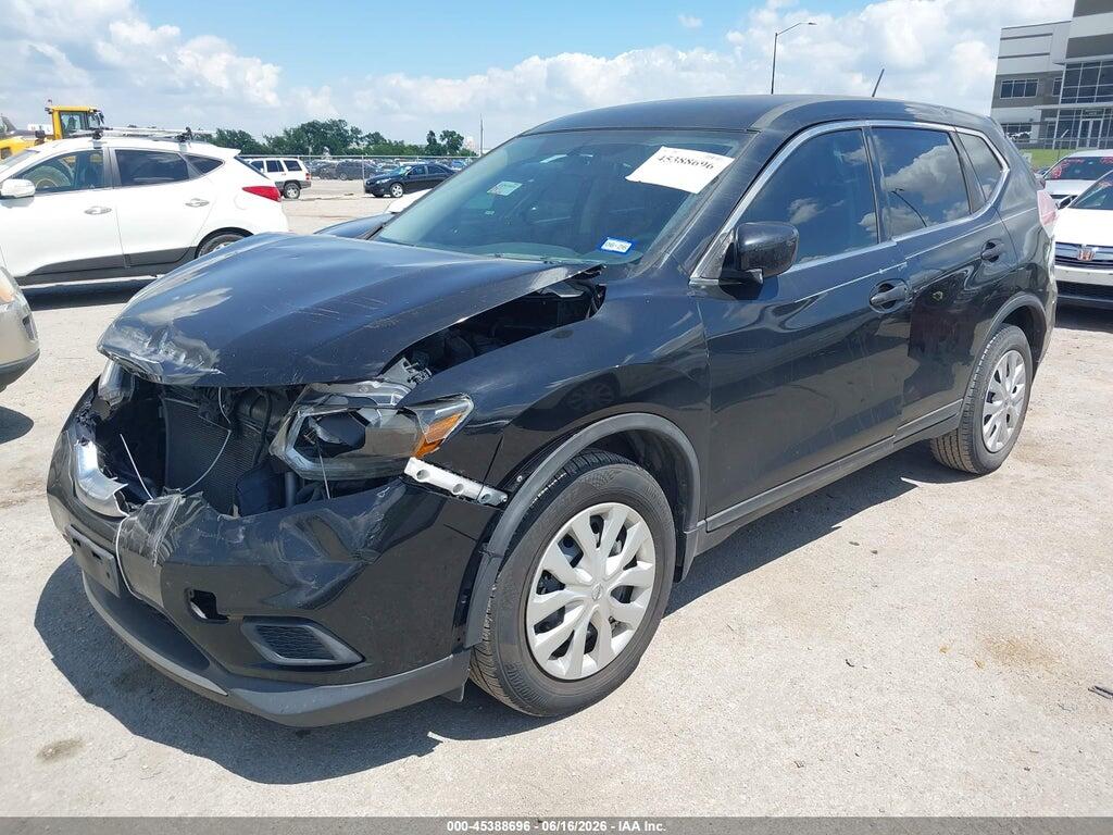 KNMAT2MT0GP608565 2016 NISSAN ROGUE photo no. 2