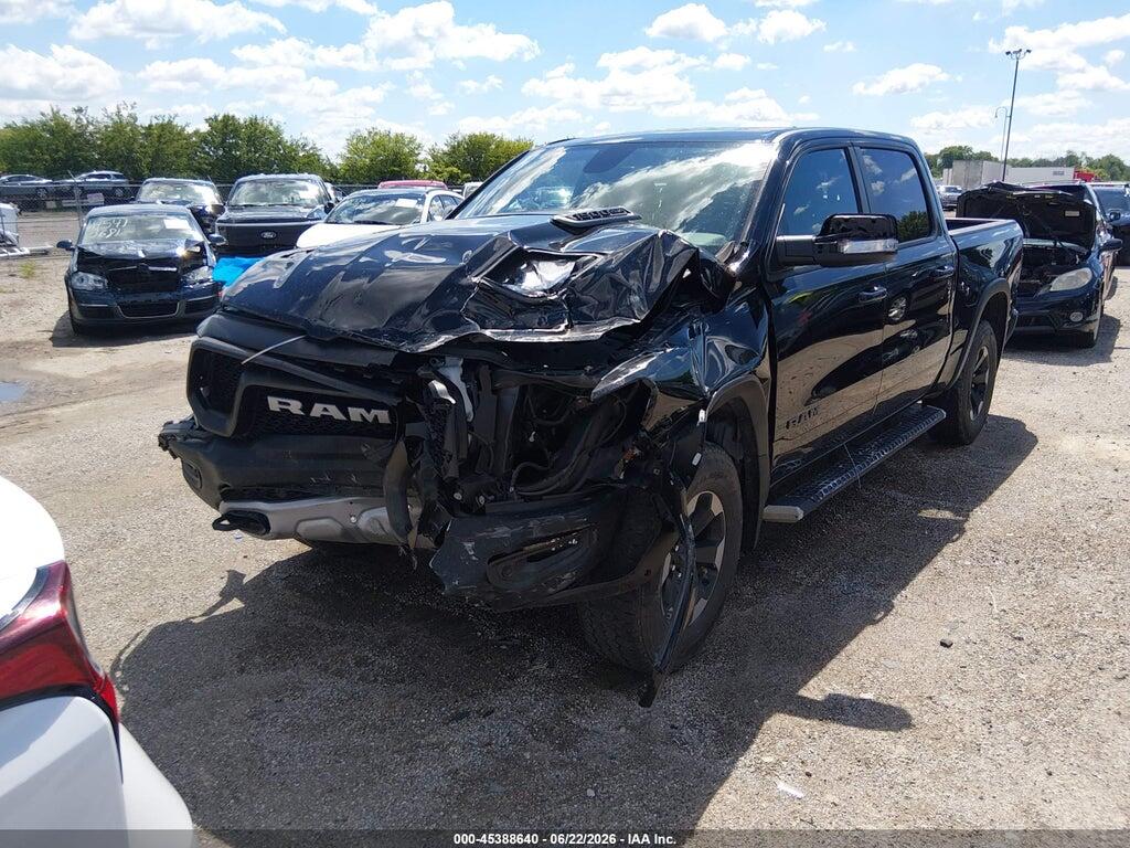 1C6SRFLT7KN537310 2019 RAM 1500 photo no. 2