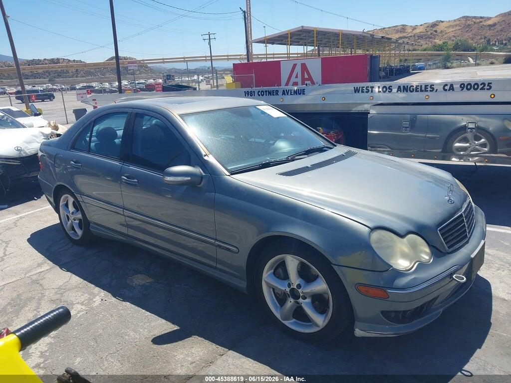 2006 MERCEDES-BENZ C-CLASS WDBRF52H06A903028