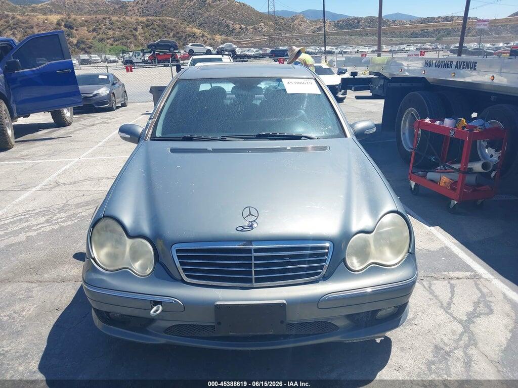WDBRF52H06A903028 2006 MERCEDES-BENZ C-CLASS photo no. 12