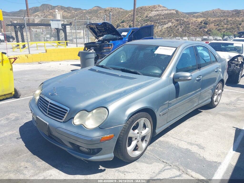 WDBRF52H06A903028 2006 MERCEDES-BENZ C-CLASS photo no. 2