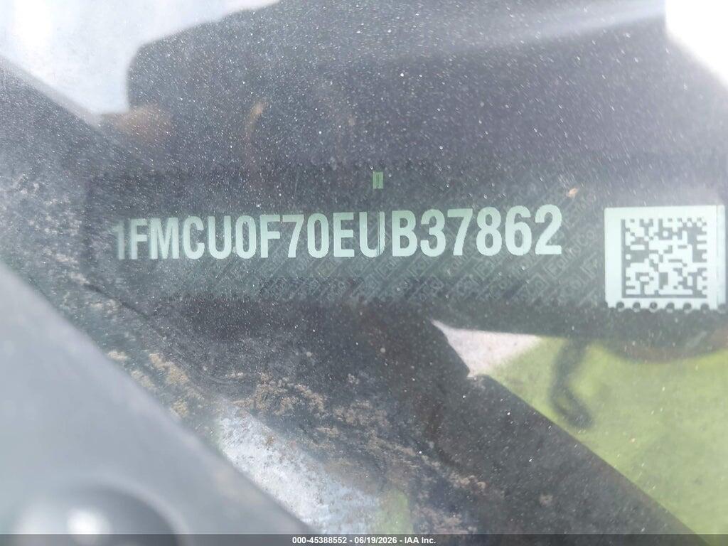 1FMCU0F70EUB37862 2014 FORD ESCAPE photo no. 9