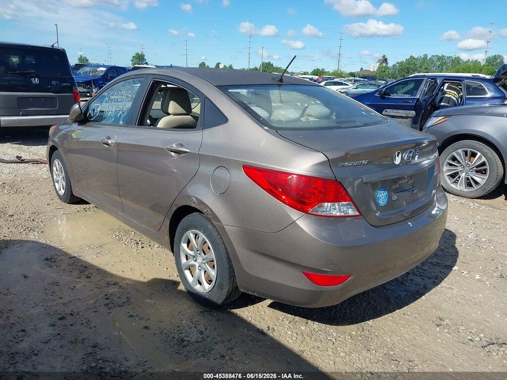 KMHCT4AE0DU496708 2013 HYUNDAI ACCENT photo no. 3
