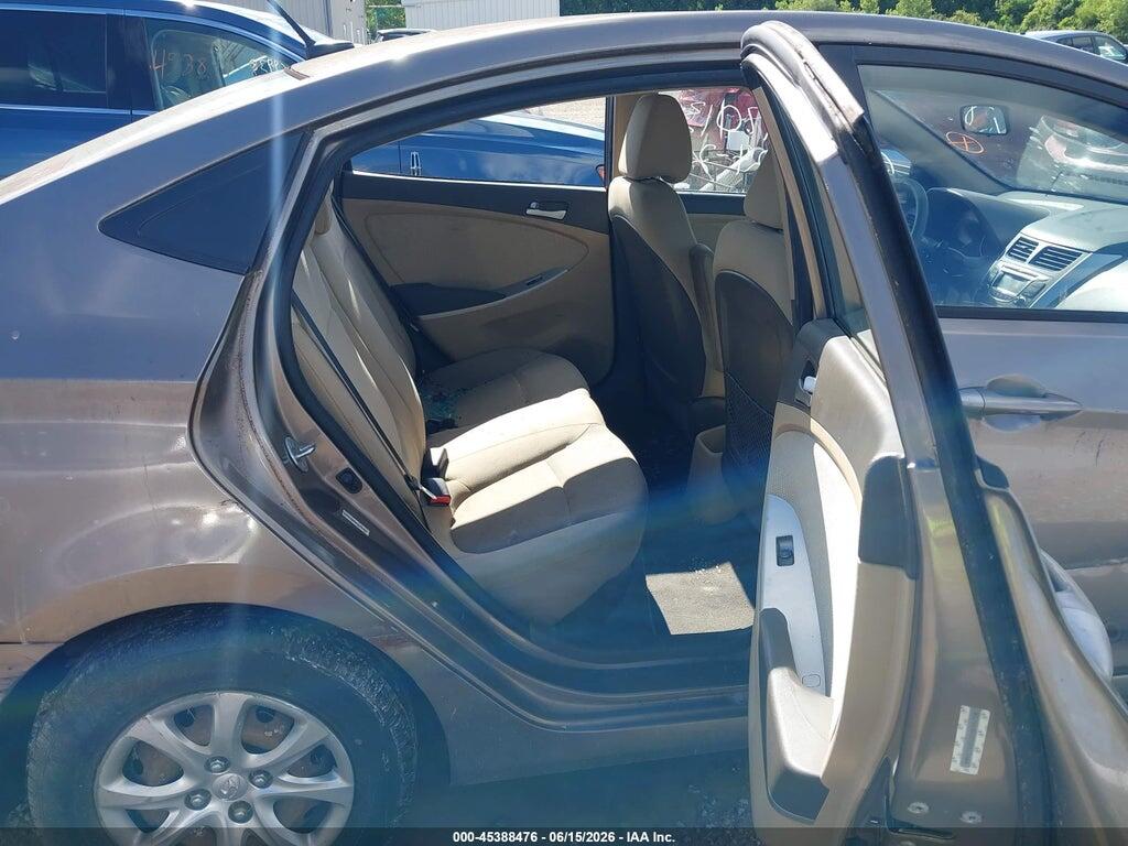 KMHCT4AE0DU496708 2013 HYUNDAI ACCENT photo no. 8