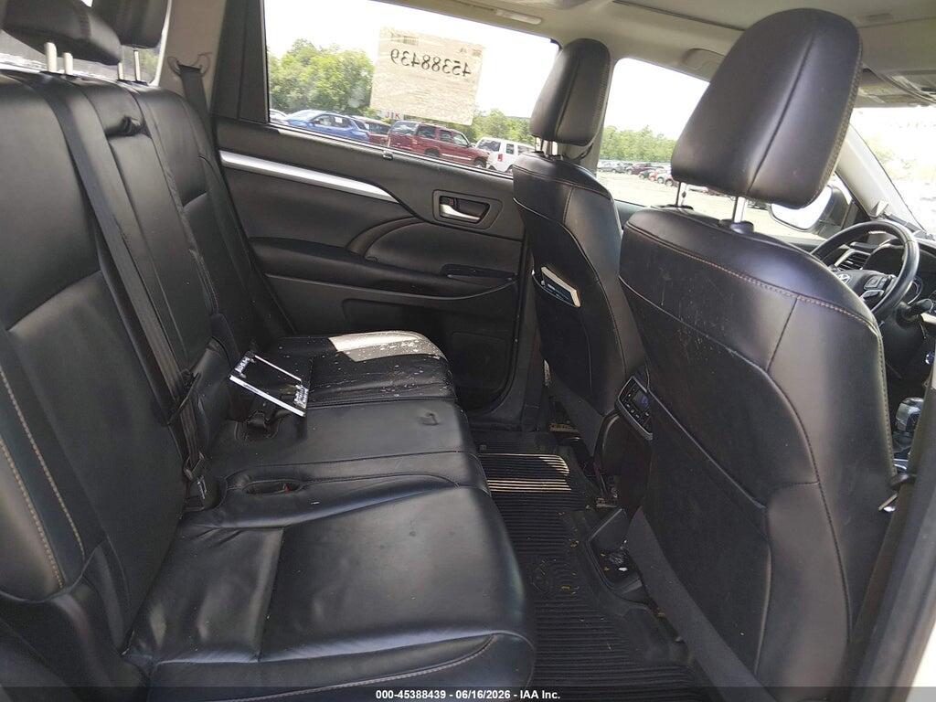 5TDJGRFH7HS030395 2017 TOYOTA HIGHLANDER HYBRID photo no. 8