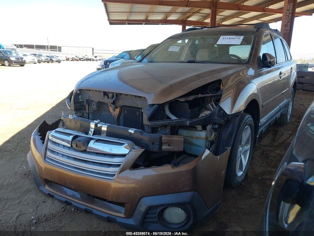 4S4BRCGC4D3224596 2013 SUBARU OUTBACK photo no. 2