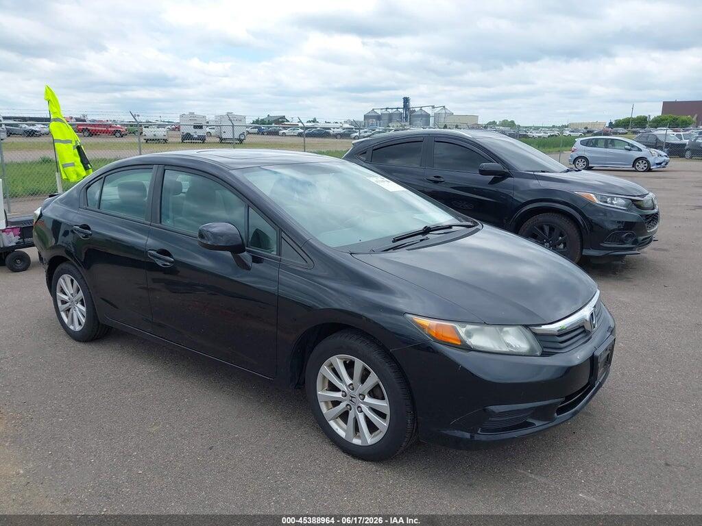 19XFB2F84CE030126 2012 HONDA CIVIC photo no. 1