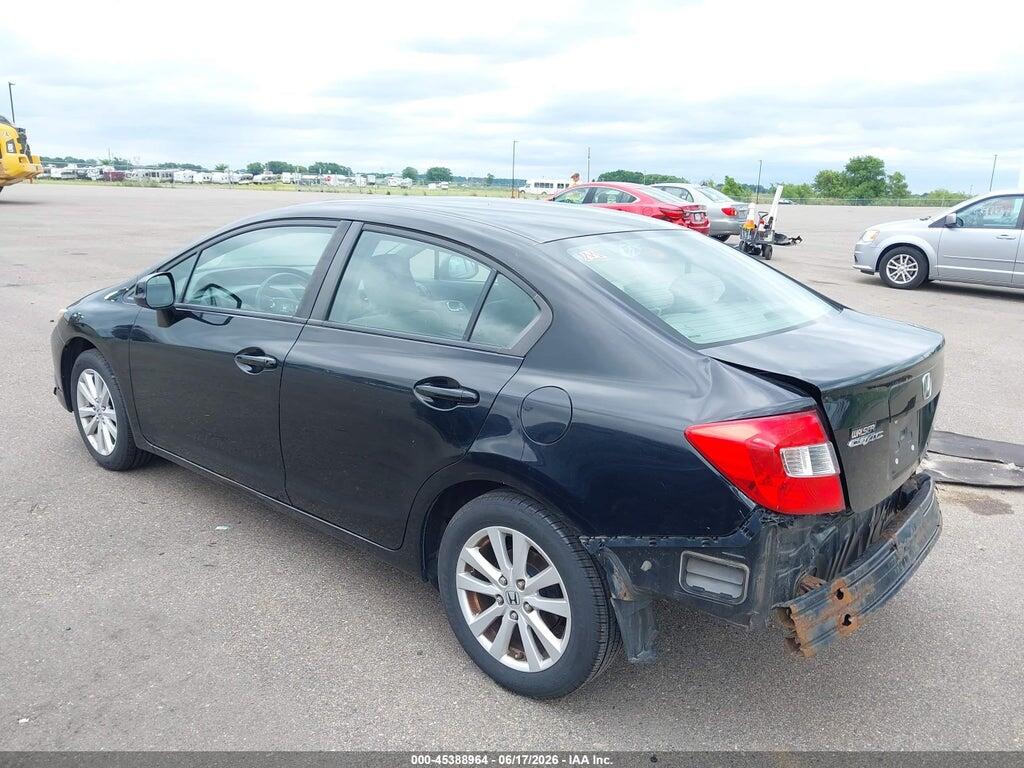19XFB2F84CE030126 2012 HONDA CIVIC photo no. 3