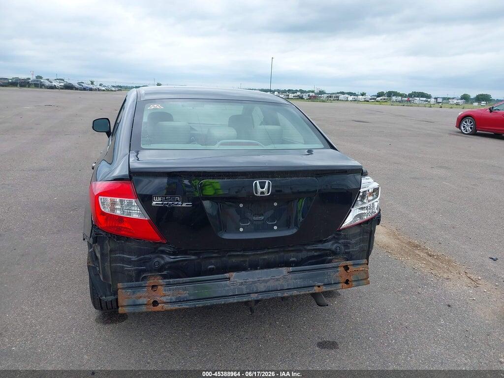 19XFB2F84CE030126 2012 HONDA CIVIC photo no. 6