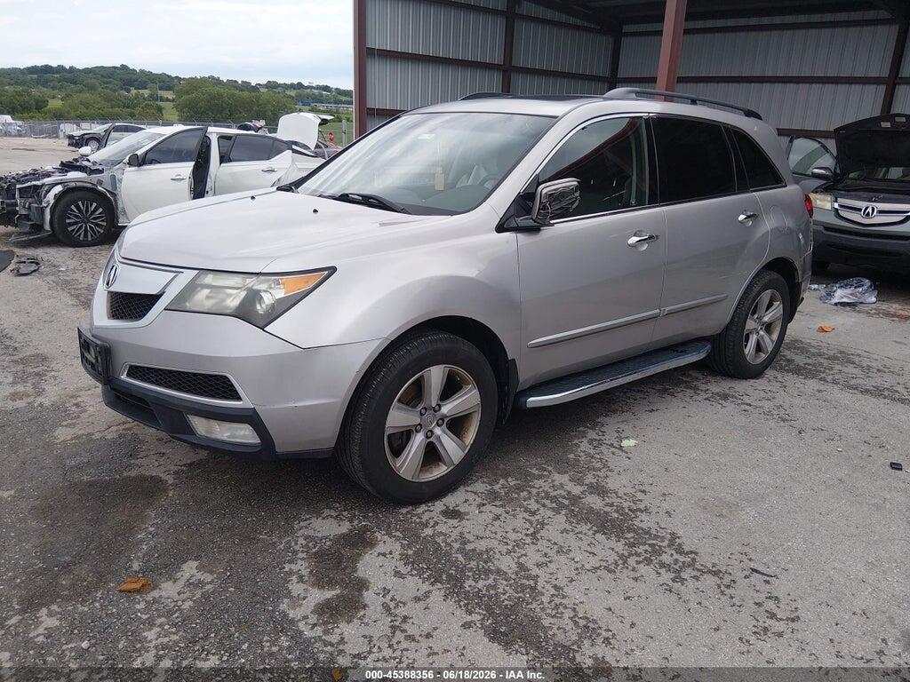 2HNYD2H23BH539701 2011 ACURA MDX photo no. 2