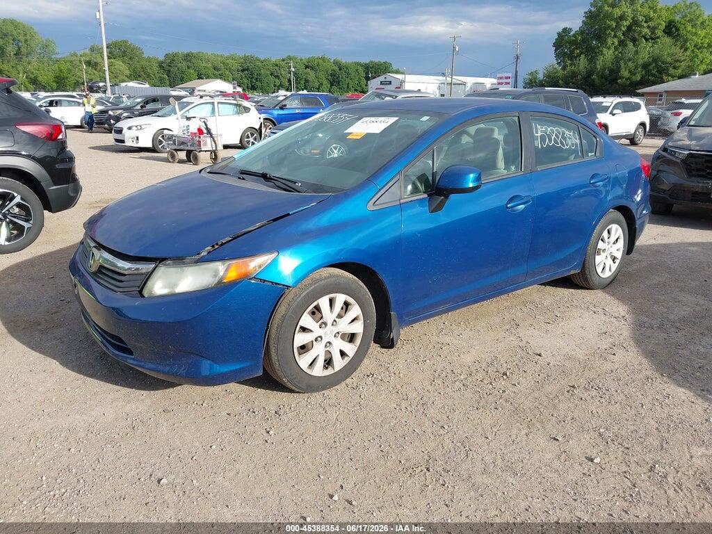 19XFB2F53CE043102 2012 HONDA CIVIC photo no. 2