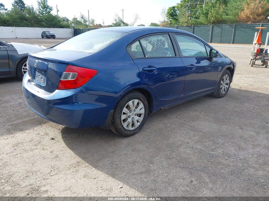 19XFB2F53CE043102 2012 HONDA CIVIC photo no. 4