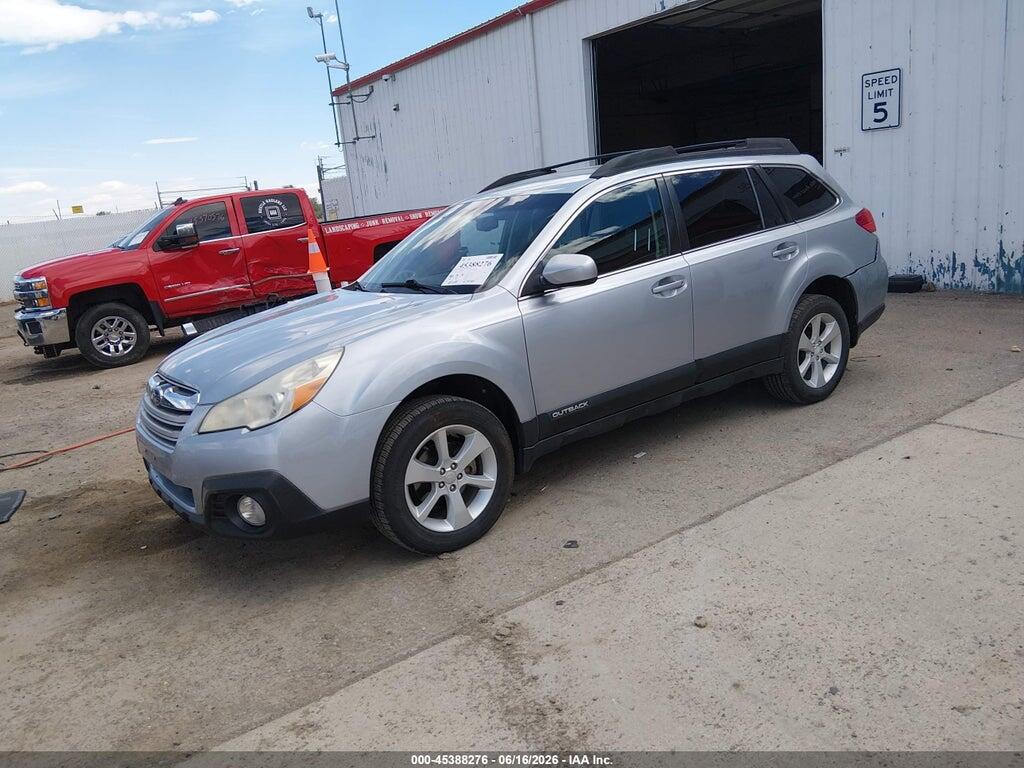 4S4BRBCC6E3299558 2014 SUBARU OUTBACK photo no. 2