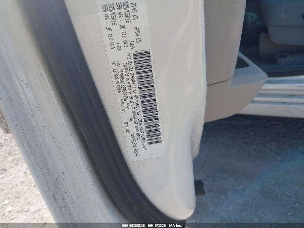2D8HN54159R634798 2009 DODGE GRAND CARAVAN photo no. 9