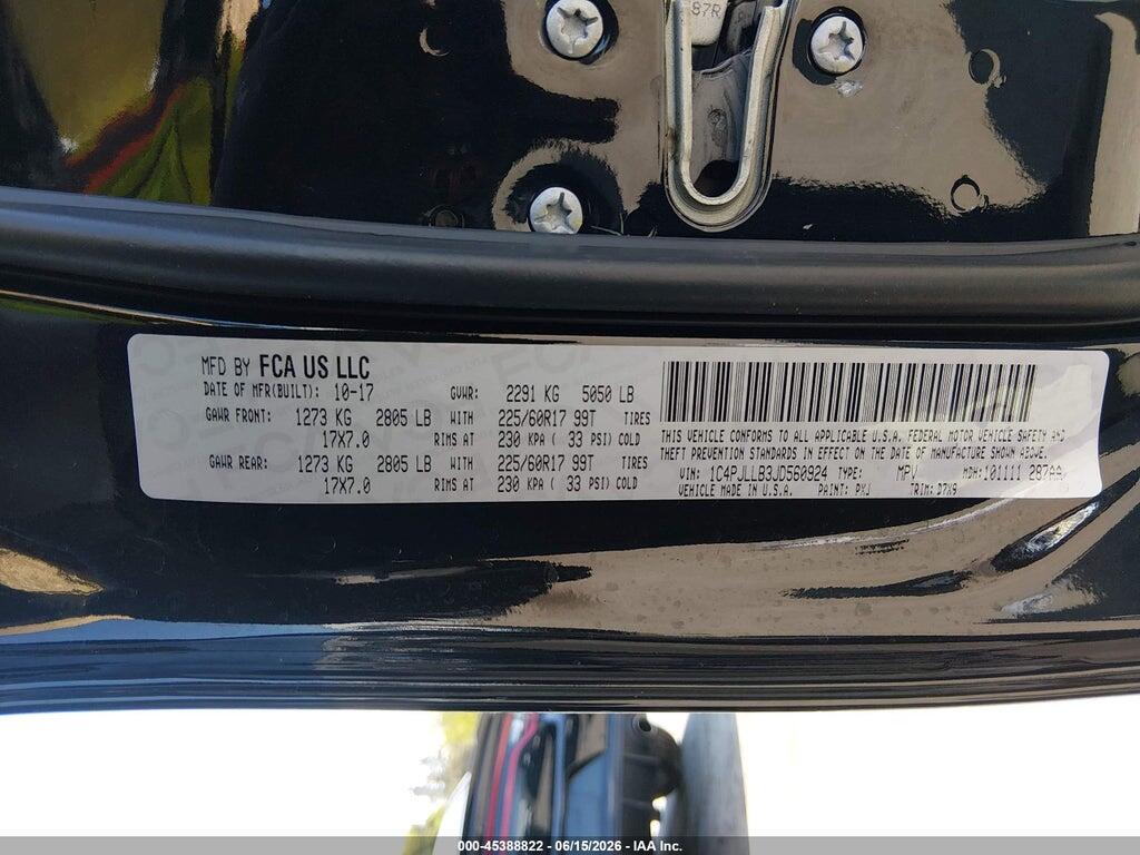 1C4PJLLB3JD560924 2018 JEEP CHEROKEE photo no. 9