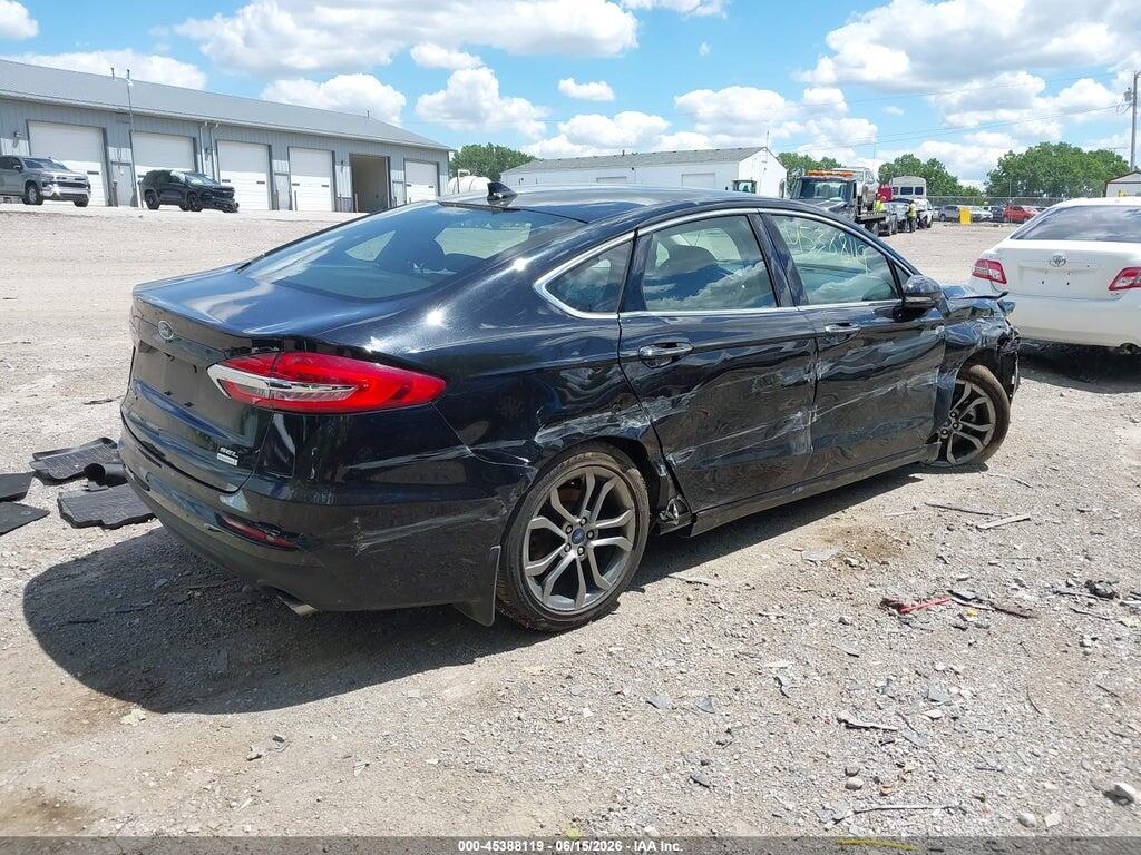 3FA6P0CD8KR219639 2019 FORD FUSION photo no. 4