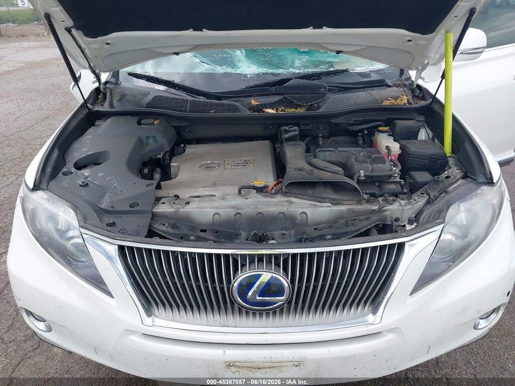 JTJZB1BA2A2002834 2010 LEXUS RX 450H photo no. 10