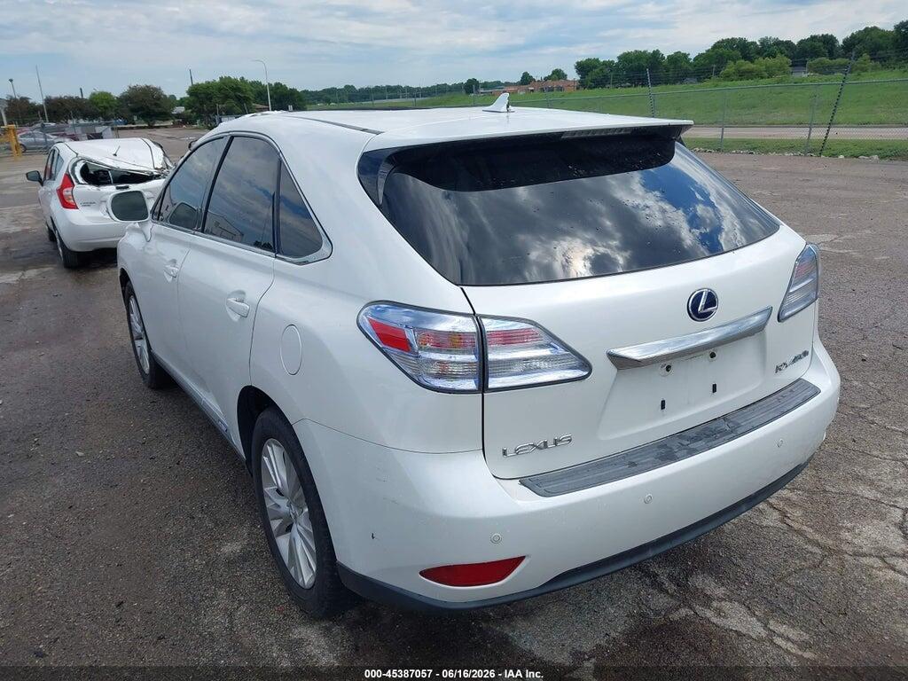 JTJZB1BA2A2002834 2010 LEXUS RX 450H photo no. 3