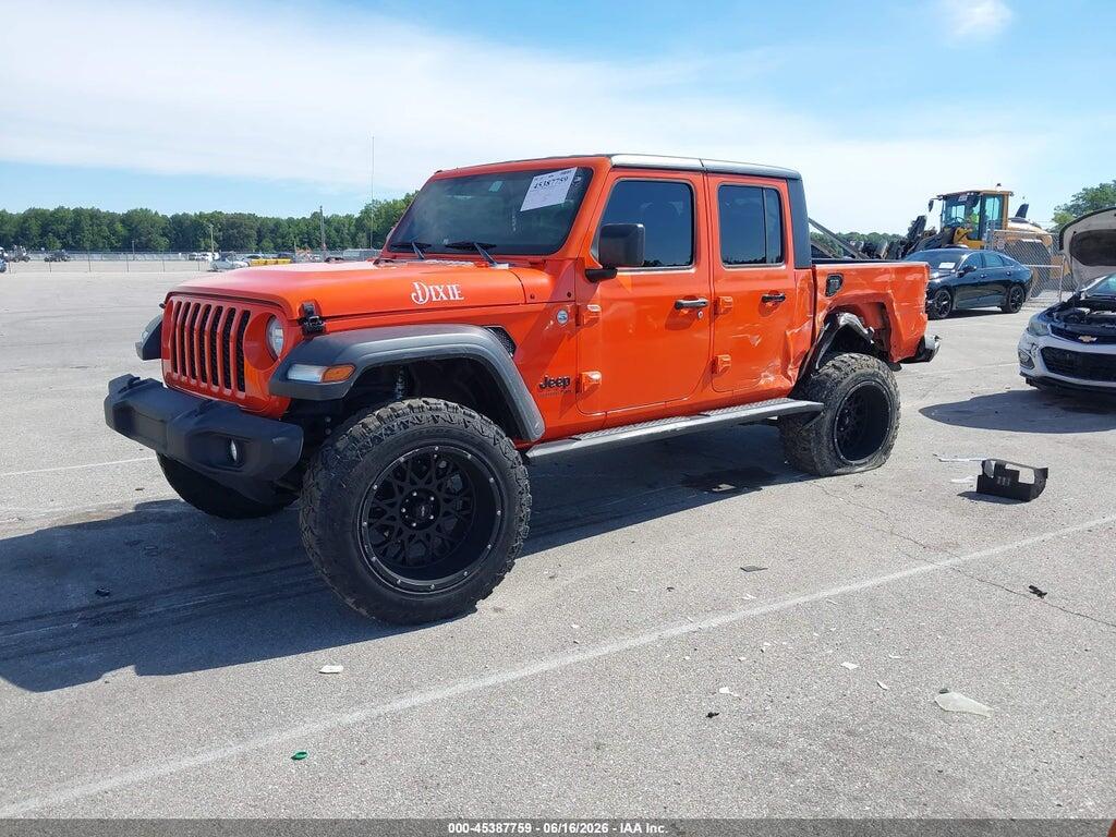 1C6HJTAG8LL150896 2020 JEEP GLADIATOR photo no. 2