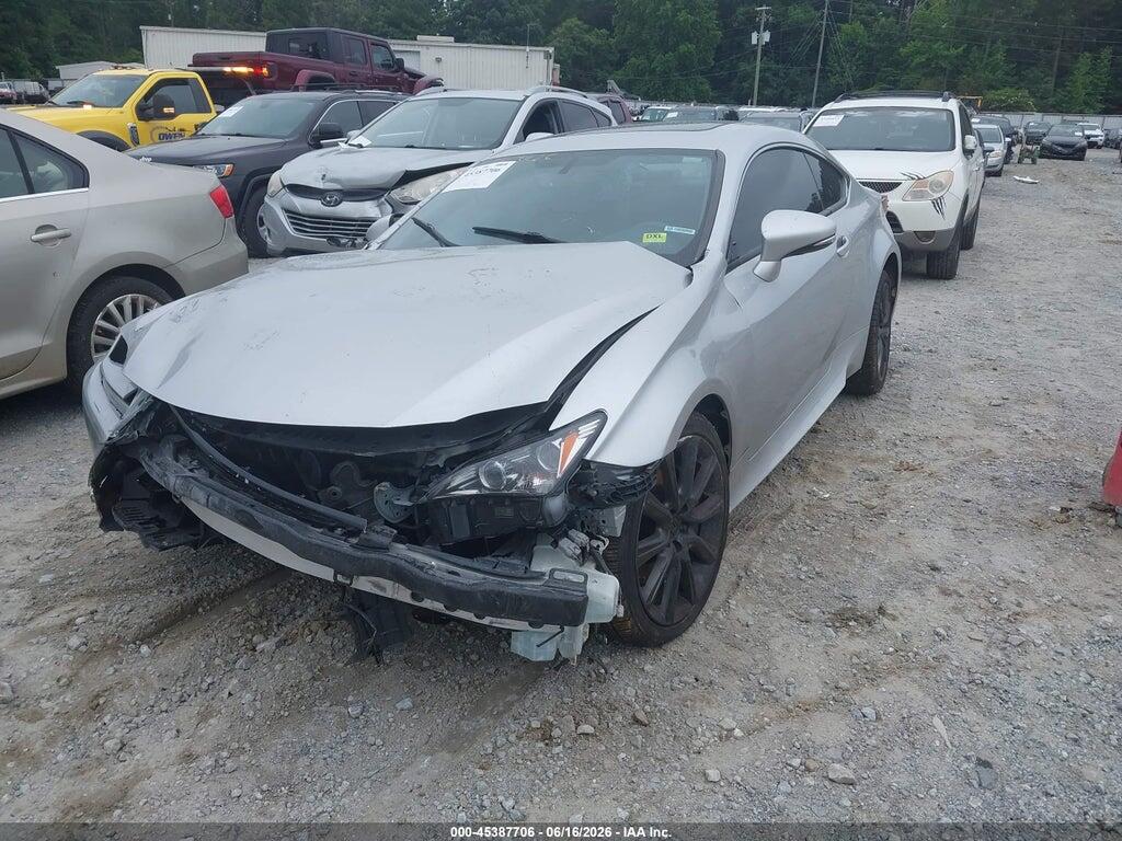 JTHHA5BC9G5001423 2016 LEXUS RC 200T photo no. 2