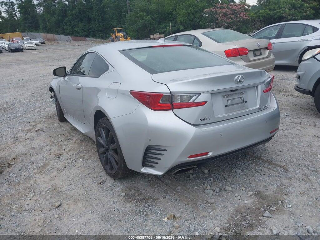 JTHHA5BC9G5001423 2016 LEXUS RC 200T photo no. 3