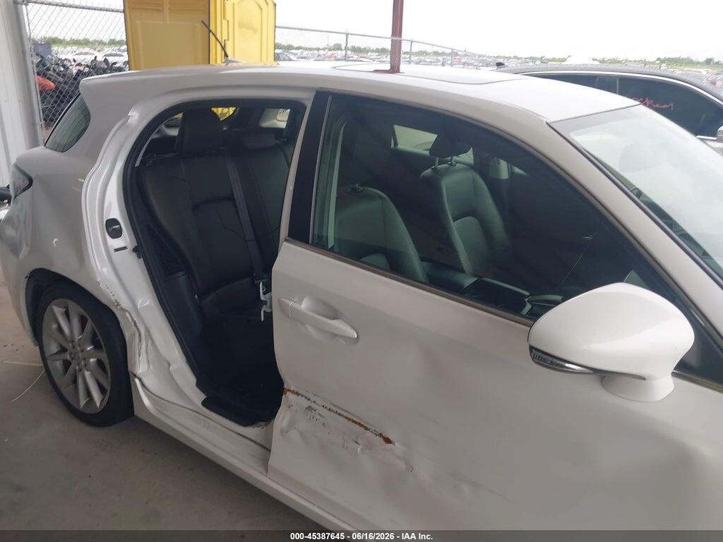 JTHKD5BH4D2144365 2013 LEXUS CT 200H photo no. 6
