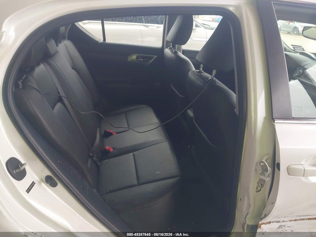 JTHKD5BH4D2144365 2013 LEXUS CT 200H photo no. 8