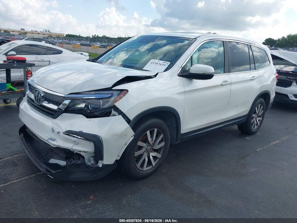 5FNYF6H56MB037274 2021 HONDA PILOT photo no. 2