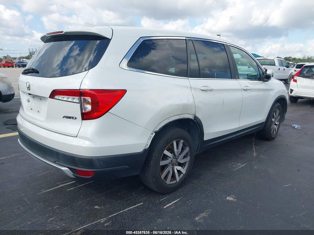 5FNYF6H56MB037274 2021 HONDA PILOT photo no. 4