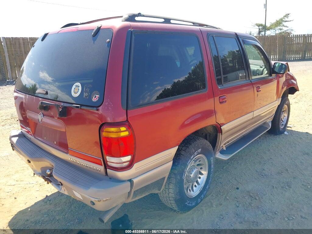 4M2DU86P6YUJ06539 2000 MERCURY MOUNTAINEER photo no. 4
