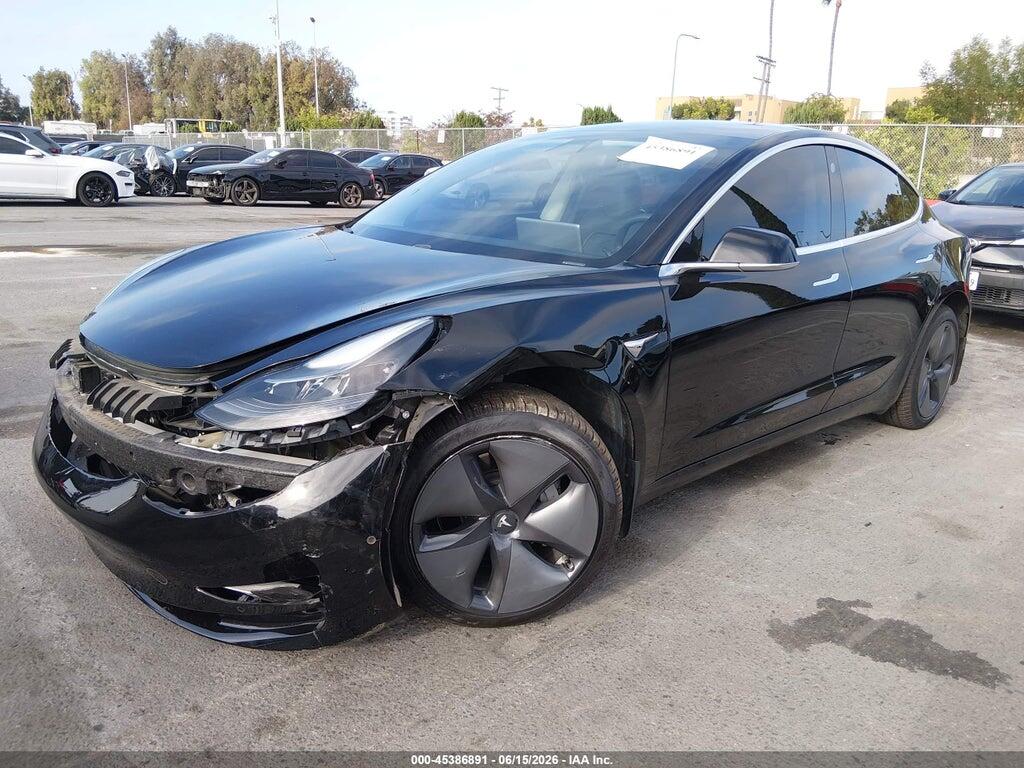 5YJ3E1EA7KF434796 2019 TESLA MODEL 3 photo no. 2