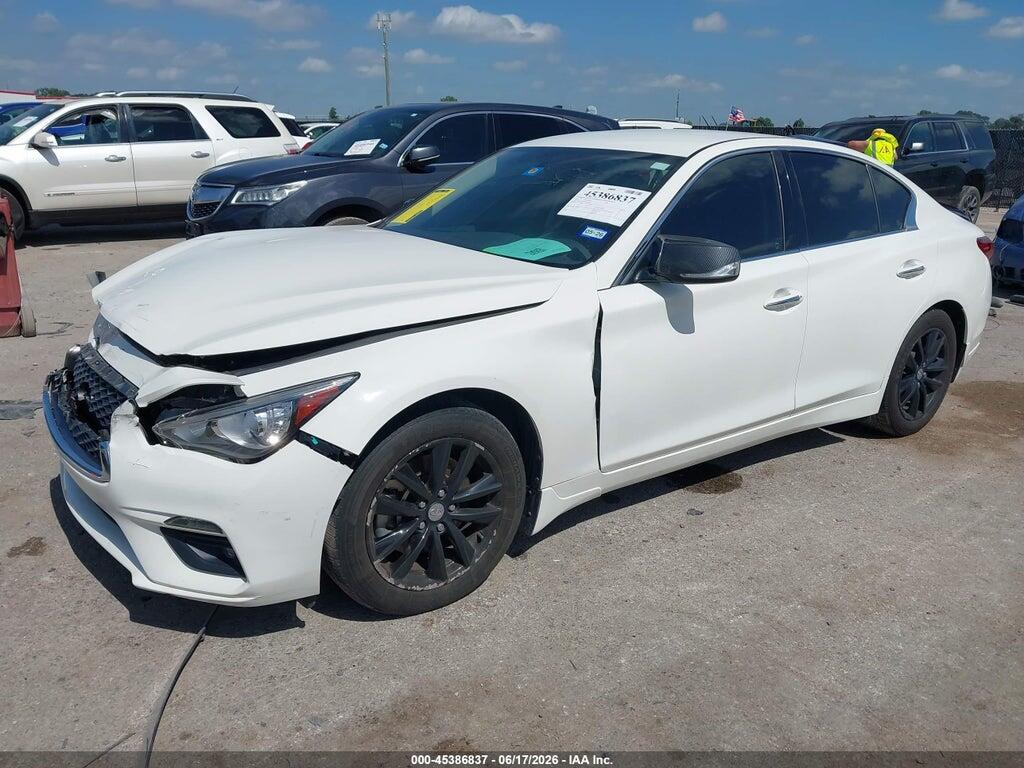 JN1EV7AP2MM700681 2021 INFINITI Q50 photo no. 2
