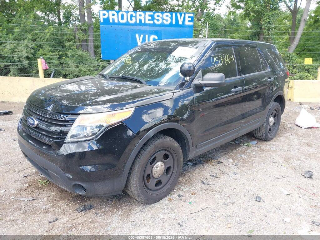 1FM5K8AR3EGB44549 2014 FORD UTILITY POLICE INTERCEPTOR photo no. 2