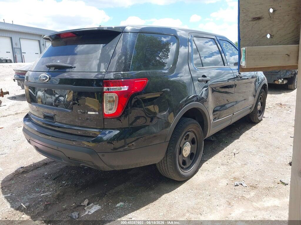 1FM5K8AR3EGB44549 2014 FORD UTILITY POLICE INTERCEPTOR photo no. 4