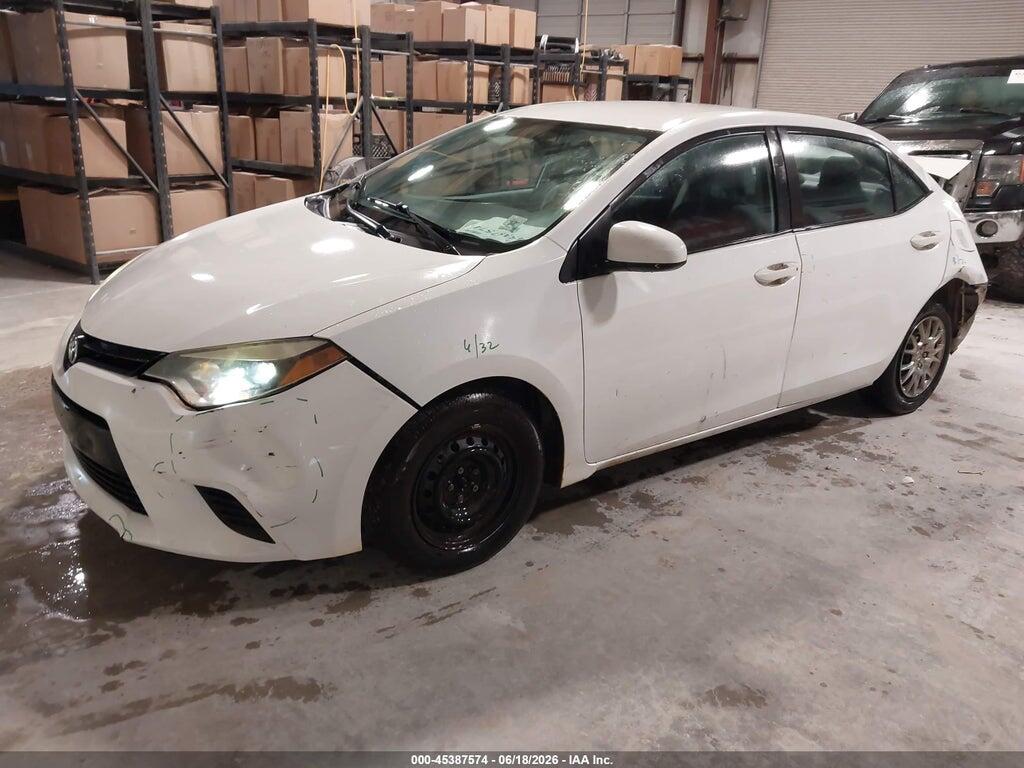 2T1BURHE4EC026342 2014 TOYOTA COROLLA photo no. 2