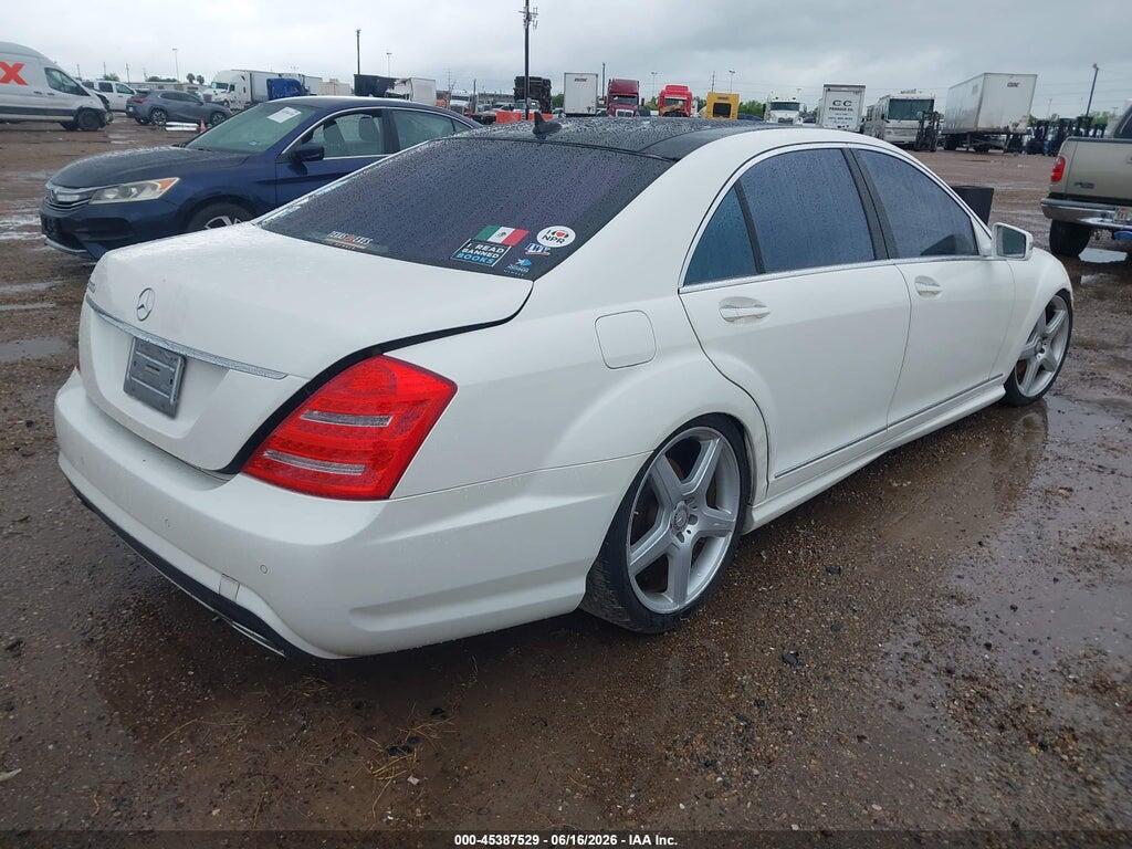 WDDNG7DB6DA521509 2013 MERCEDES-BENZ S 550 photo no. 4