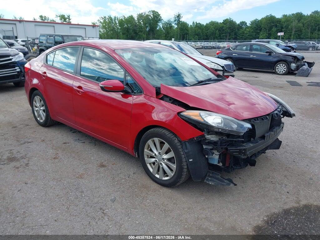 KNAFX4A69G5469856 2016 KIA FORTE photo no. 1