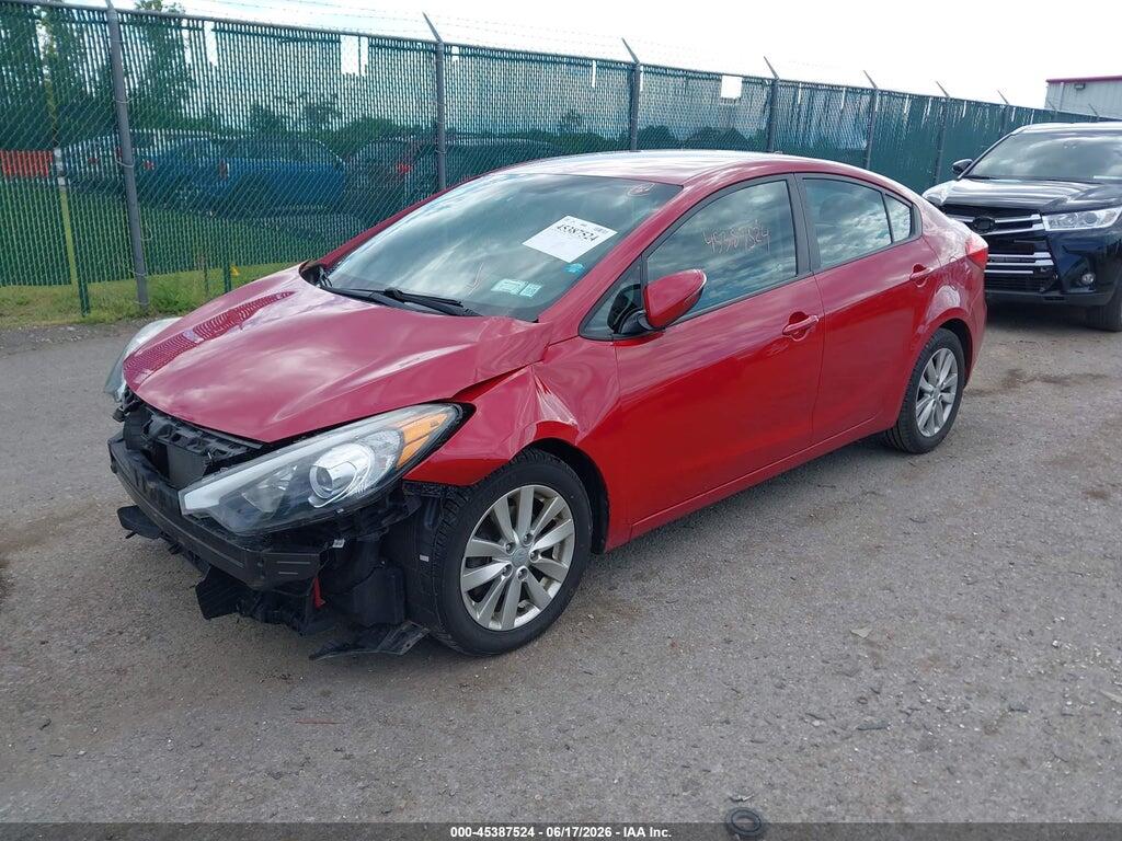 KNAFX4A69G5469856 2016 KIA FORTE photo no. 2