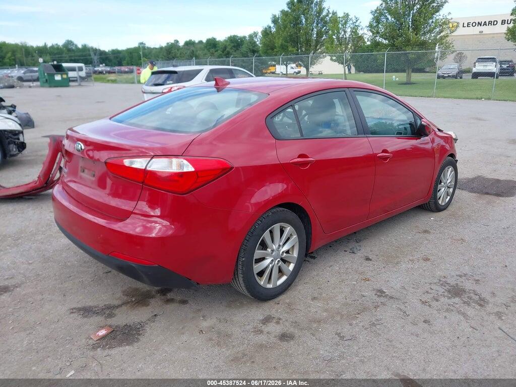 KNAFX4A69G5469856 2016 KIA FORTE photo no. 4