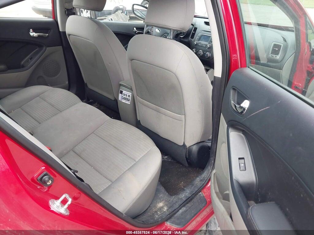 KNAFX4A69G5469856 2016 KIA FORTE photo no. 8