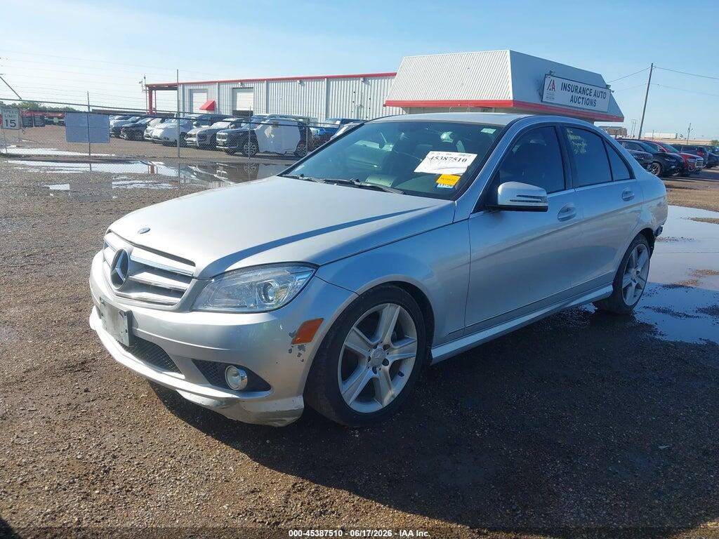 WDDGF5EB0AR127287 2010 MERCEDES-BENZ C 300 photo no. 2