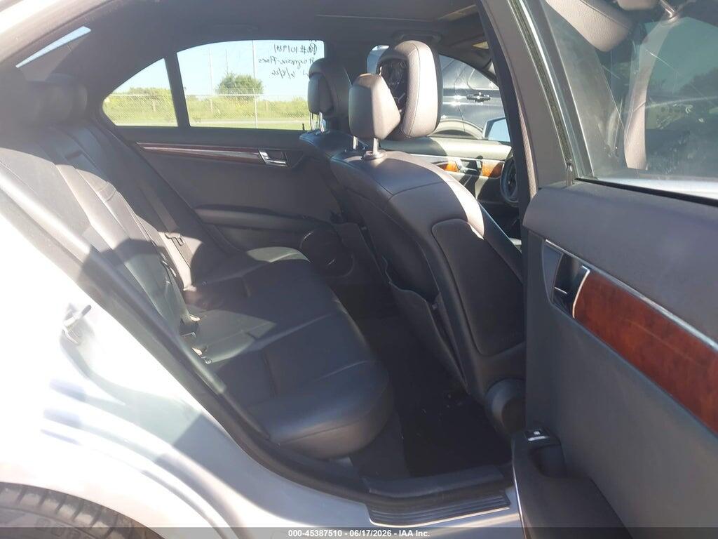 WDDGF5EB0AR127287 2010 MERCEDES-BENZ C 300 photo no. 8
