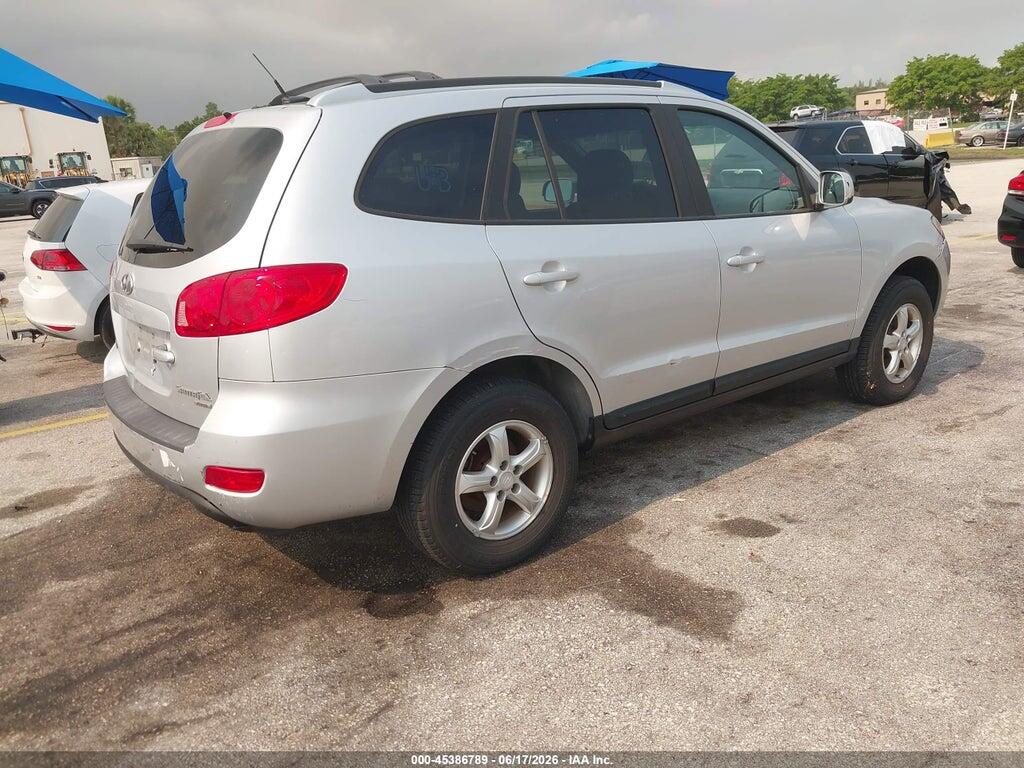 5NMSG73D77H079947 2007 HYUNDAI SANTA FE photo no. 4