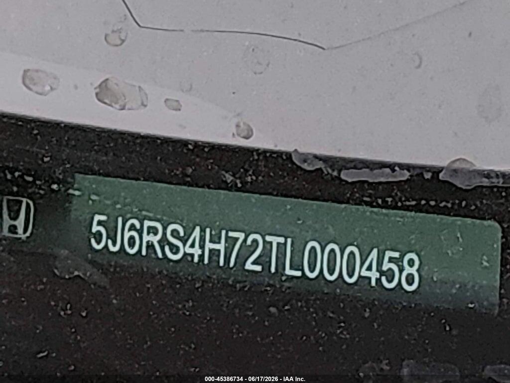 5J6RS4H72TL000458 2026 HONDA CR-V photo no. 9